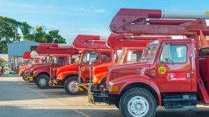 Utility Service Trucks, Barbados.